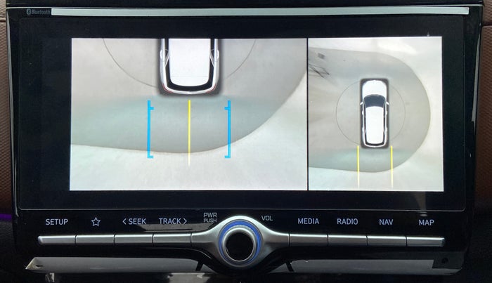 2022 Hyundai ALCAZAR PLATINUM(O) 7STR 1.5 AT, Diesel, Automatic, 30,646 km, Parking Camera