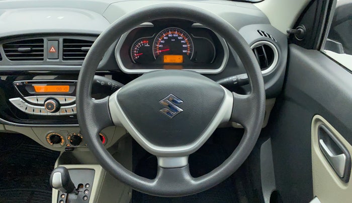 2018 Maruti Alto K10 VXI (O) AMT, Petrol, Automatic, 5,829 km, Steering Wheel Close Up