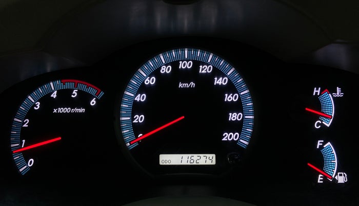 2012 Toyota Innova 2.5 VX 8 STR BS IV, Diesel, Manual, 1,16,365 km, Odometer Image