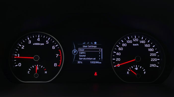 KIA MOHAVE-Odometer View
