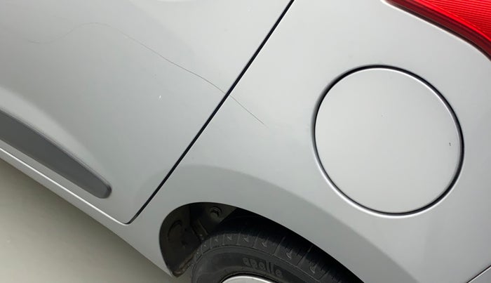 2018 Hyundai Grand i10 MAGNA 1.2 KAPPA VTVT, Petrol, Manual, 37,365 km, Left quarter panel - Minor scratches