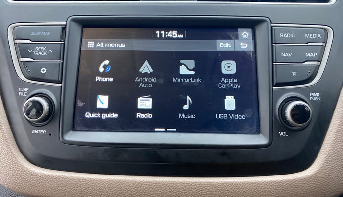 2019 Hyundai Elite i20 ASTA 1.2 (O), Petrol, Manual, 12,605 km, Apple CarPlay and Android Auto