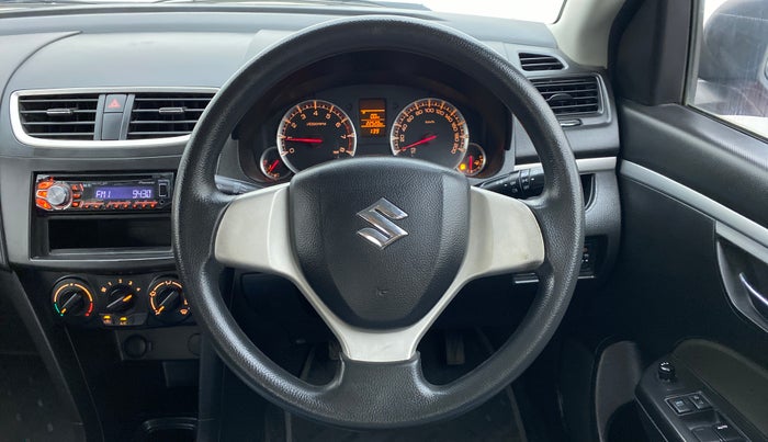 2014 Maruti Swift VXI D, Petrol, Manual, 22,569 km, Steering Wheel Close Up