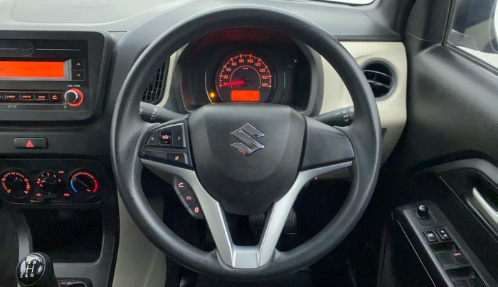 2019 Maruti New Wagon-R VXI 1.2L, Petrol, Manual, 4,160 km, Steering Wheel Close Up