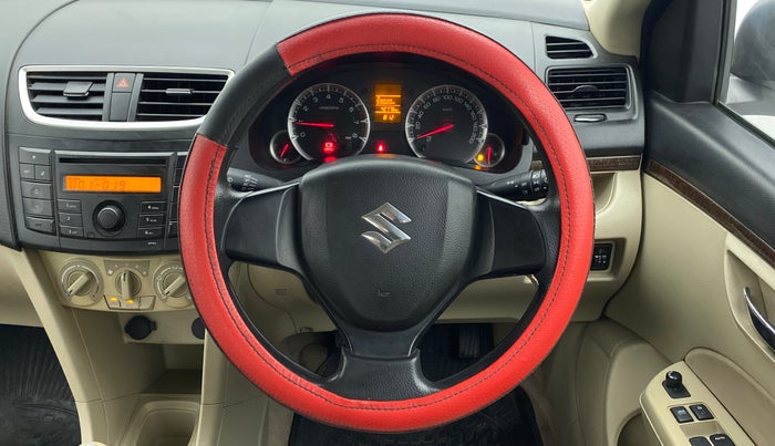 2014 Maruti Swift Dzire VXI, Petrol, Manual, 42,776 km, Steering Wheel Close Up