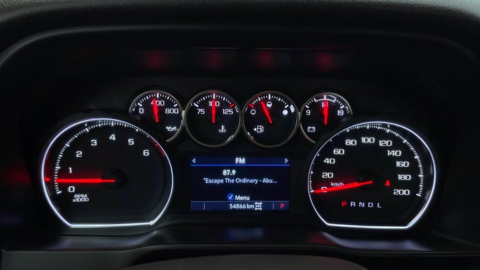 CHEVROLET SILVERADO-Odometer View