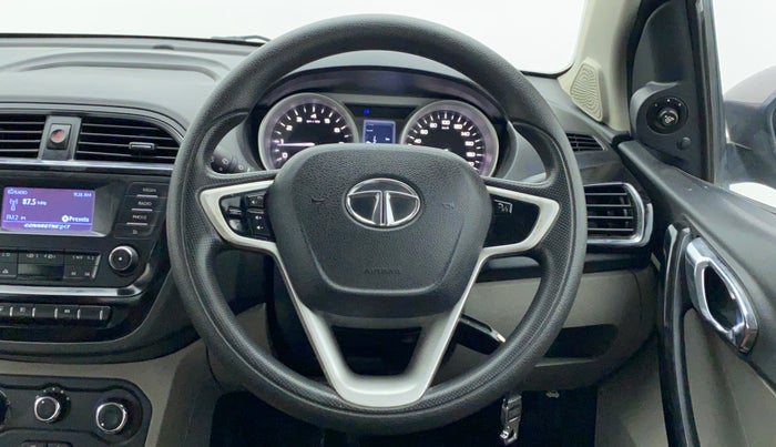 2016 Tata Tiago XZ 1.2 REVOTRON, Petrol, Manual, 86,415 km, Steering Wheel Close Up