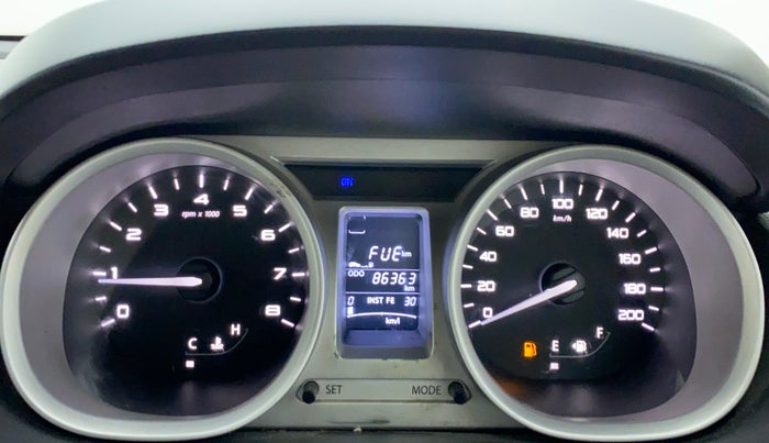 2016 Tata Tiago XZ 1.2 REVOTRON, Petrol, Manual, 86,415 km, Odometer Image
