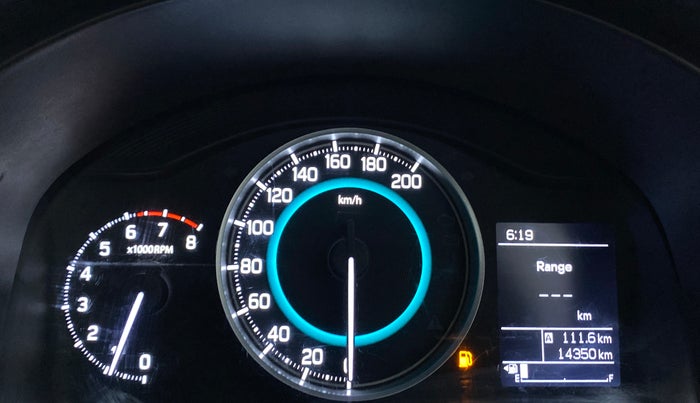 2018 Maruti IGNIS DELTA 1.2 K12, Petrol, Manual, 14,427 km, Odometer Image