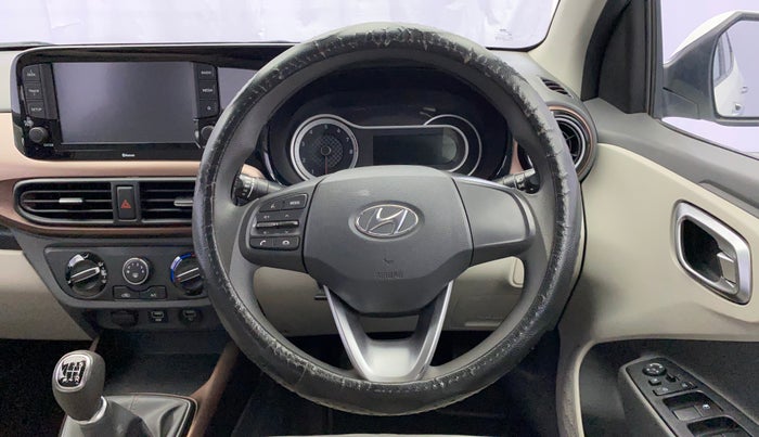 2020 Hyundai AURA SX 1.2, Petrol, Manual, 47,353 km, Steering Wheel Close Up