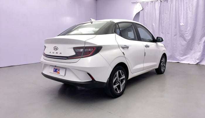2020 Hyundai AURA SX 1.2, Petrol, Manual, 47,353 km, Right Back Diagonal
