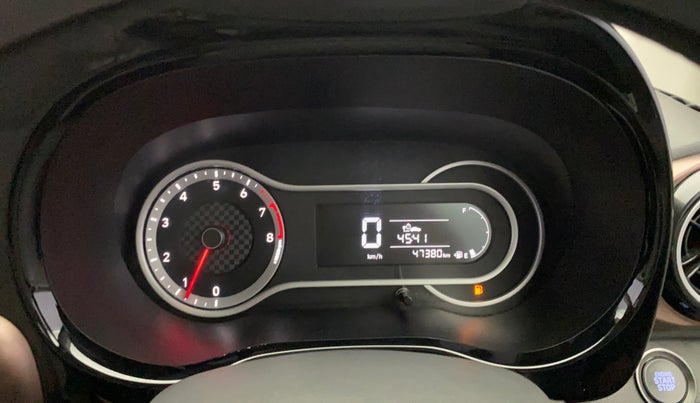 2020 Hyundai AURA SX 1.2, Petrol, Manual, 47,353 km, Odometer Image