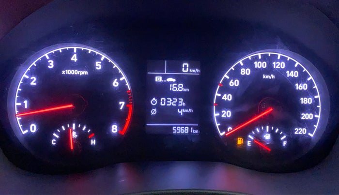 2018 Hyundai Verna 1.6 SX VTVT, Petrol, Manual, 59,884 km, Odometer Image