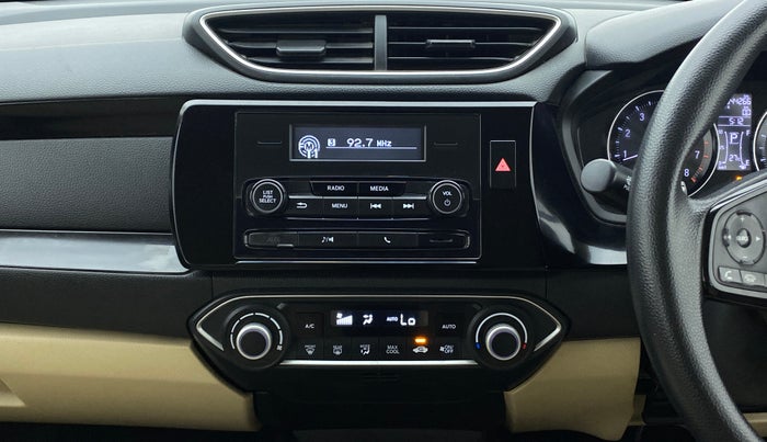 2018 Honda Amaze 1.2 V CVT I VTEC, Petrol, Automatic, 44,439 km, Air Conditioner