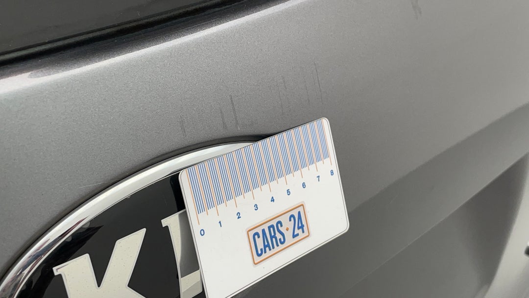 Boot / Tailgate Boot Lid Scratch