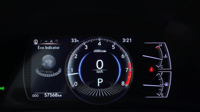 LEXUS ES350-Odometer View