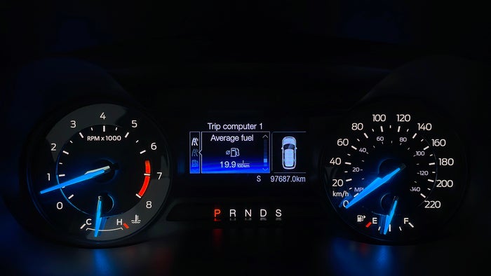 FORD EXPLORER-Odometer View