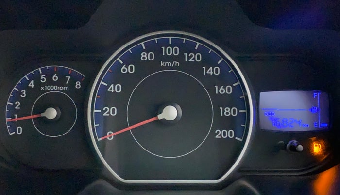 2014 Hyundai i10 MAGNA 1.1, CNG, Manual, 76,822 km, Odometer Image