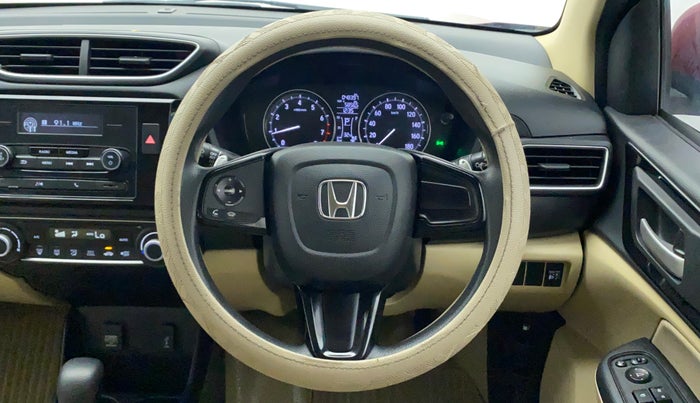 2019 Honda Amaze 1.2L I-VTEC V CVT, Petrol, Automatic, 48,397 km, Steering Wheel Close Up