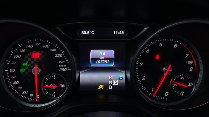 MERCEDES BENZ A 250-Odometer View