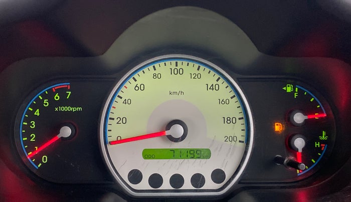 2010 Hyundai i10 MAGNA 1.1 IRDE2, Petrol, Manual, 71,242 km, Odometer Image