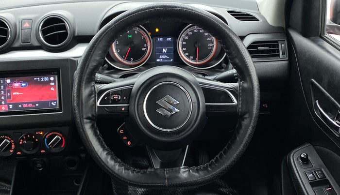 2019 Maruti Swift VXI AMT D, Petrol, Automatic, 32,922 km, Steering Wheel Close Up