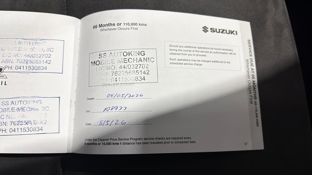 2016 Suzuki Vitara Rt-X (4WD), Automatic, 111945 km, Service History