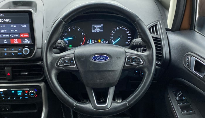 2018 Ford Ecosport 1.5 TITANIUM TI VCT, Petrol, Manual, 20,648 km, Steering Wheel Close Up
