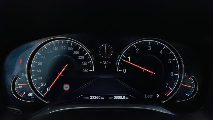 BMW 750LI-Odometer View