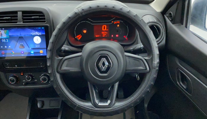 2022 Renault Kwid RXL 1.0 (O), Petrol, Manual, 16,974 km, Steering Wheel Close Up