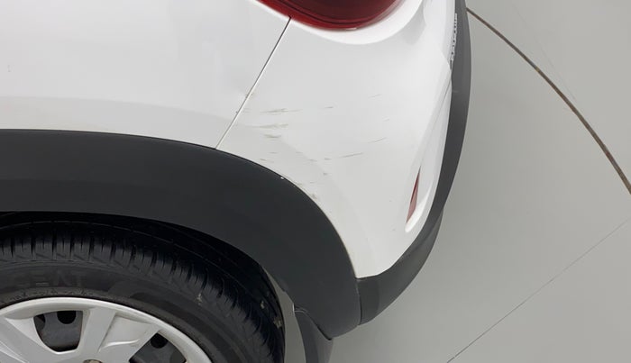 2022 Renault Kwid RXL 1.0 (O), Petrol, Manual, 16,974 km, Rear bumper - Minor scratches