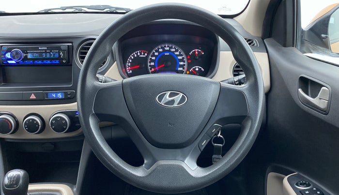 2013 Hyundai Grand i10 MAGNA 1.2 VTVT, Petrol, Manual, 50,310 km, Steering Wheel Close Up