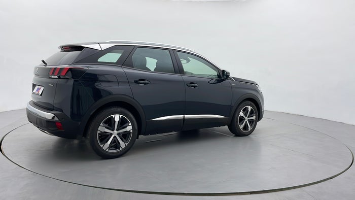 PEUGEOT 3008-Right Back Diagonal (45- Degree) View