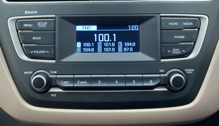 2018 Hyundai Elite i20 SPORTZ 1.2, Petrol, Manual, 16,639 km, Infotainment System