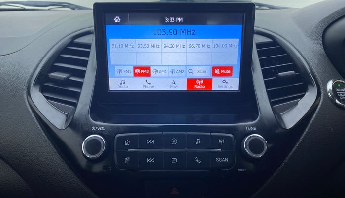 2019 Ford New Figo 1.2 TITANIUM, Petrol, Manual, 13,881 km, Infotainment System
