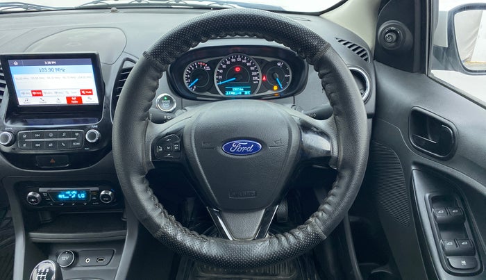 2019 Ford New Figo 1.2 TITANIUM, Petrol, Manual, 13,881 km, Steering Wheel Close Up