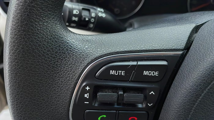 KIA SPORTAGE-Steering Wheel Media Control Scratch