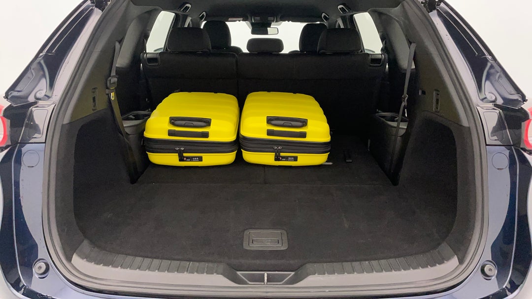 Boot Inside View with Luggage
