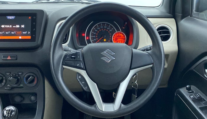 2019 Maruti New Wagon-R ZXI 1.2 old, Petrol, Manual, 24,230 km, Steering Wheel Close Up
