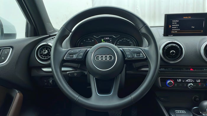 AUDI A3-Steering Wheel Close-up