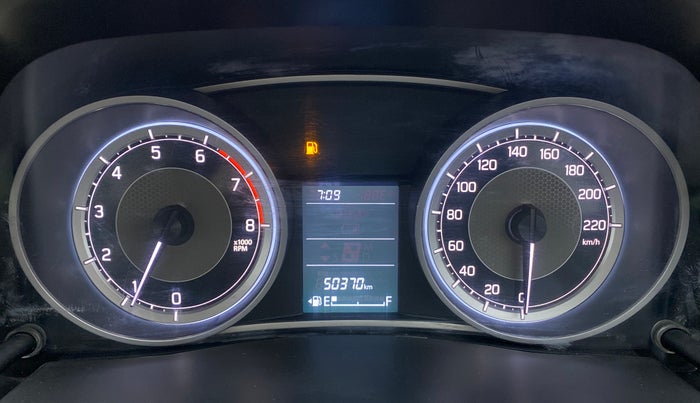 2018 Maruti Dzire VXI, Petrol, Manual, 50,440 km, Odometer Image