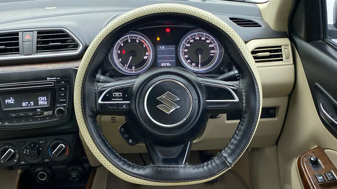 Steering Wheel Close Up