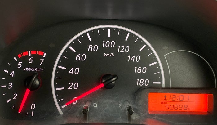 2017 Nissan Micra Active XV, Petrol, Manual, 58,938 km, Odometer Image