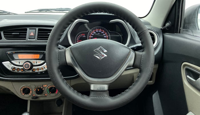 2015 Maruti Alto K10 VXI P, Petrol, Manual, Steering Wheel Close Up