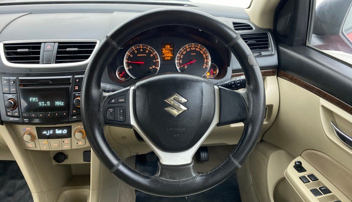 2014 Maruti Swift Dzire ZXI 1.2 BS IV, Petrol, Manual, 54,058 km, Steering Wheel Close Up