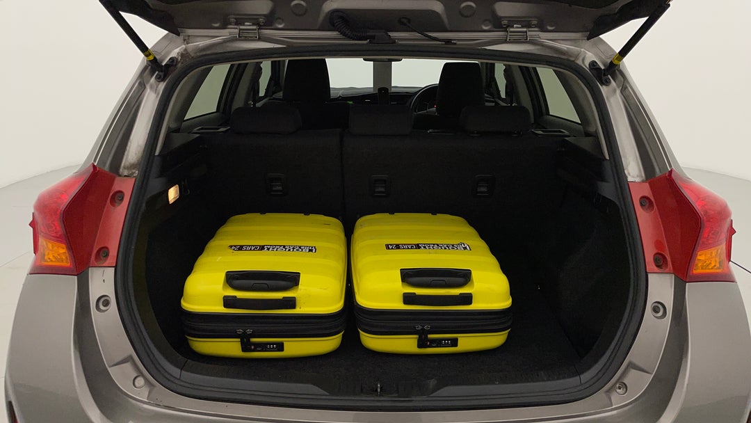 Boot Inside View with Luggage