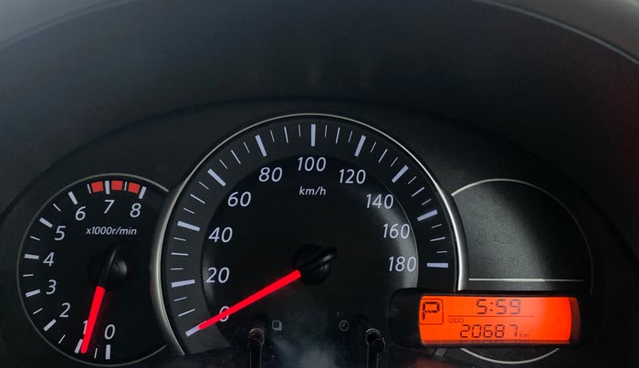 2016 Nissan Micra XV CVT, Petrol, Automatic, 20,724 km, Odometer Image