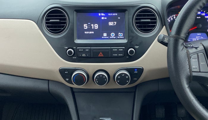 2018 Hyundai Xcent SX 1.2, Petrol, Manual, 11,162 km, Air Conditioner