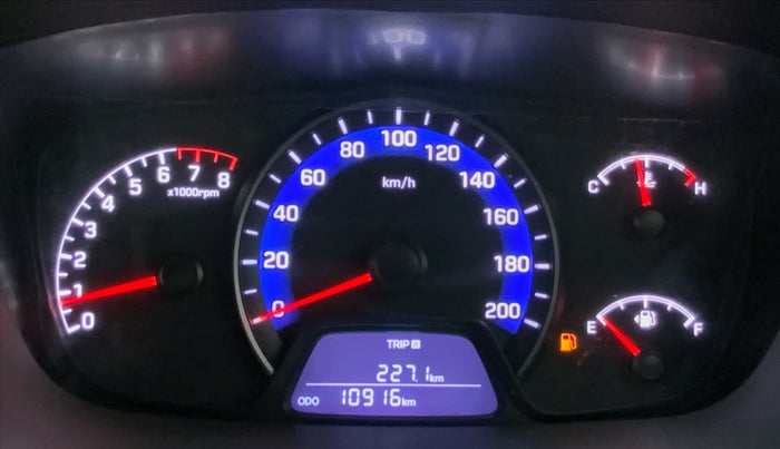 2018 Hyundai Xcent SX 1.2, Petrol, Manual, 11,162 km, Odometer Image