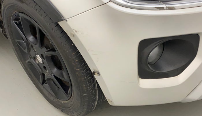 2020 Maruti IGNIS ZETA 1.2, Petrol, Manual, 30,628 km, Front bumper - Bumper cladding minor damage/missing